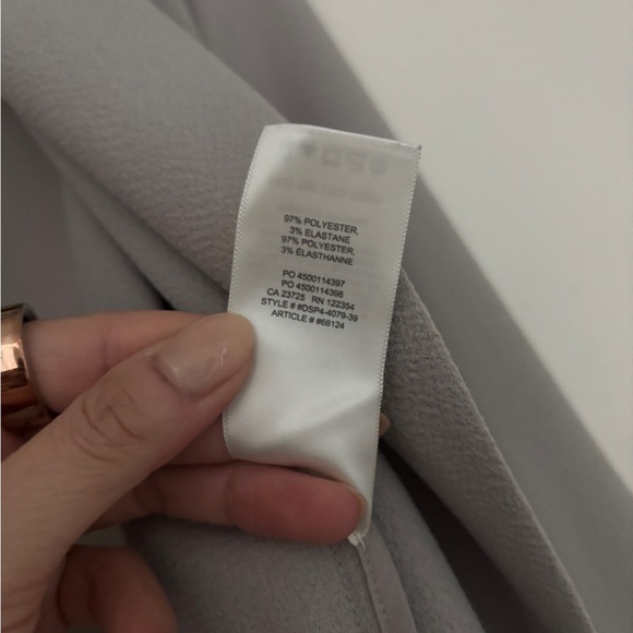 Wilfred crepe chevalier open blazer jacket - Picture 5 of 5